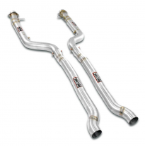Front pipes right - leftDeletes tertiary catalytics and OPF Sistema 100% de acero inoxidable (elimina los catalizadores terciari