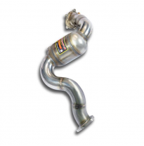 Downpipe Derecho + Catalizador Metalico - Audi S6 C7 4g (Sedan + Avant) 4.0 Tfsi (420 Cv) 2012 -&gt; 2014 (With Valve) Supersprint