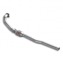 Turbo Downpipe Kit Con Catalizador Metalico 200 Cpsi - Vw Golf Vi R 2.0 Tfsi (270 Cv) 2010 -&gt;(ø70mm System) (With Valve) Supersp