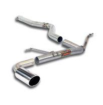 Connecting Pipe + Rear Pipe O90(Muffler Delete) - Bmw F32 Coupè 420d (N47 - 184 Cv) 2013 -&gt; 2015 Supersprint