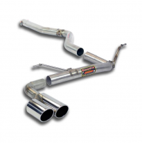 Tubo De Conexión + Tubo Trasero Oo80 (Anula Silencioso)  - Bmw F32 Coupè 420d (N47 - 184 Cv) 2013 -&gt; 2015 Supersprint