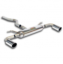 Tubo De Conexión + Escape Trasero Derecho-Izquierdo O90 - Bmw F32 Coupè 420d (N47 - 184 Cv) 2013 -&gt; 2015 Supersprint