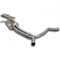 Escape Central  &quot;X-Pipe&quot; - Audi A8 Quattro 3.0 Tfsi V6 (290 Cv) 2010 -&gt; 2012 (Cat.-Back) Supersprint