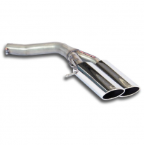 Rear Pipe Right 100x75(Muffler Delete) - Audi A7 Sportback Quattro 3.0 Bitdi V6 (313 Cv) &#039;12 -&gt; &#039;14 Supersprint