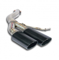 Tubo Trasero Izquierdo 100x75 Negro (Anula Silencioso) - Audi A7 Sportback Quattro 3.0 Bitdi V6 (313 Cv) &#039;12 -&gt; &#039;14 Supersprint