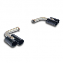 Kit Colas De Escape "Black" Derecha  Oo80 - Izquierda  Oo80 - Bmw F26 X4 35i Xdrive (306 Cv) 07/2014 -> Supersprint