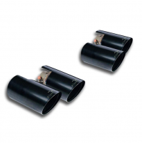 Kit Colas De Escape &quot;Gts&quot; Negras Derecho-Izquierdo Oo80   - Bmw F80 M3 (431 Cv) 2013 -&gt; 2015 (With Valve) Supersprint