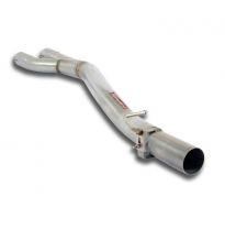 Tubo Central (Reemplaza Escape Central Oem) - Bmw F10 / F11 528i (N52n/N53 Engine-6 Cyl.- 254 Cv) &#039;09 -&gt; &#039;11 Supersprint