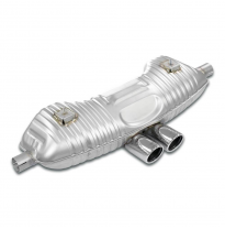 Rear exhaust "Touring" Sistema Touring 100% acero inoxidable 2 x Ø54 mm - Kit completo solamente PORSCHE 986 BOXSTER S "Special