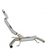 Rear Muffler Sport A Package Paquete de rendimiento ALFA ROMEO GIULIA 2.0i Turbo (200 Hp) 2016 -> 2018 Rear Muffler Sport A Pack