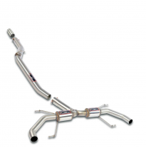 Rear Muffler Race A Package Paquete de rendimiento ALFA ROMEO GIULIA 2.0i Turbo (200 Hp) 2016 -> 2018 Rear Muffler Race A Packag