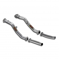 Turbo Downpipe Kit Derecho-Izquierdo - Audi A4 S4 Quattro (Sedan + Avant + Cabrio) 4.2i V8 (344 Cv) &#039;03 -&gt; &#039;04 Supersprint
