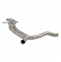 Kit Tubos Centrales Derecho-Izquierdo &quot;Racing&quot; - Audi S6 C7 4g (Sedan + Avant) 4.0 Tfsi (420 Cv) 2012 -&gt; 2014 (With Valve) Super