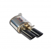 Escape Trasero Izquierdo 100x75 Negro - Audi S6 C7 4g (Sedan + Avant) 4.0 Tfsi (420 Cv) 2012 -&gt; 2014 Supersprint