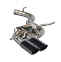 Escape Trasero 90x70 "Negro" Con Valvula - Audi Rs3 8p Sportback Quattro 2.5 Tfsi (340 Cv) 2011 -> (ø80mm ) (With Valve) Sup