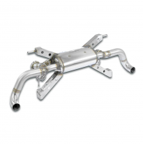Rear exhaust con válvulas Right - Left (Deletes the stock, secondary catalytics - fits to the stock endpipes)-14,0 Kg Sistema 10