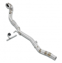 Turbo downpipe kit (Reemplaza catalizador, Deletes GPF) Downpipe kit para sistema de escape OEM, Ø76 mm - Ø65 mm - Elimina el f