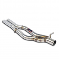 Centre Pipe Right - Left - Audi Tt Rs Quattro 2.5 Tfsi (400 Hp) 2017 -&gt; (With Valve) Supersprint