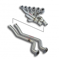 Manifold + Connecting Pipes 100% Stainless Steel - Bmw E23 728i / 728is / 732i / 735i &#039;77 -&gt; &#039;86 Supersprint