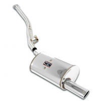 Tubo central + escape trasero 90x70 Sistema "Cat.-back" BMW E30 318is (Motor M42) '89 -> '91 Centre-pipe + Rear exhaust 90x70 SI