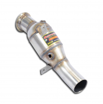 Downpipe kit + Catalizador metalico 100CPSI WRC Bajante turbo 100% Acero Inox BMW F07 GT Active Hybrid 5 (306 CV) 2013 -> 2017 D