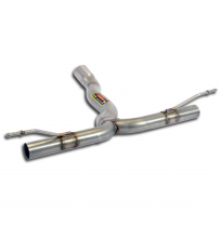 Tubo trasero "Y-Pipe" (Anula silenciosa) Sección central + sección trasera Ø65 mm INFINITI QX30 2.0T AWD (211 CV) 2016 -> Tubo t