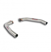 Kit colas de escape Derecha-Izquierda  Kit de escape trasero para difusor "CLA 45 AMG" - Reemplaza el silenciador trasero - Para