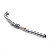 Turbo downpipe kit + catalizador metalico 100 CPSI  Sistema 100% de acero inoxidable, sobredimensionado Ø80mm -> Ø70mm -> Ø65mm