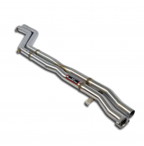 Tubo en X Sistema 100% Acero Inox solo sistema completo BMW E36 Todos los modelos (For N51 / N52 / N52N / N53 Motor conversion)