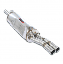 Silencioso trasero OO54(right side exit) Sistema silencioso doble 2 x Ø50mm Solo sistema completo BMW E24 633 CSi (M30) '75 -> '