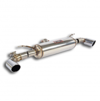 Silencioso trasero Derecho-Izquierdo O100 con válvula  Sistema "Cat.-Back" 100% de acero inoxidable con válvula BMW F22 LCI M240