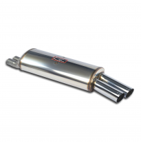 Silencioso trasero OO76 ALTERNATIVA: - Sistema 100% de acero inoxidable, 2 x Ø50 mm - Solo kit completo BMW E30 325i (Sedan - Co
