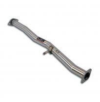 Tubo central Inox  ALTERNATIVA:Sistema tamaño grande Ø63,5mm "Gr. N", 100% Acero Inox SUBARU IMPREZA 4WD 2.0i WRX STi Type-RA (2