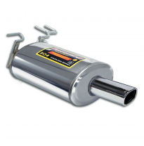 Silencioso trasero 95x75 (Para paragolpes OEM) Silencioso trasero para silencioso trasero central OEM Solo sistema completo  BMW