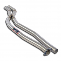 Tubo anterior "X-Pipe" Sistema 100% de acero inoxidable, tamaño extragrande 2 x Ø50 mm - Solo kit completo BMW E24 635 CSi (M30)