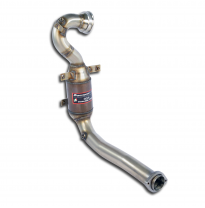 Turbo Downpipe Kit + Catalizador Metalico - Fiat Grande Punto Evo 1.4i T Multiair (135 Cv) 2010 -&gt; Supersprint