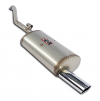 Tubo central + Silencioso trasero 90x70 Sistema "Cat.-Back" 100% de acero inoxidable BMW E30 318i (Motor M40) (Sedan - Coupè -To