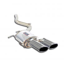 Rear exhaust Left 120x80 Sistema 100% de acero inoxidable, 2 x Ø60 mm - Solo kit completo MERCEDES T251 R 350 CDi 4-Matic V6 (21