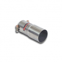 Tubo adaptador Kit de silenciador trasero - Solo kit completo VW POLO 2G GTI Facelift (TFSI 2.0L - 207 CV) 2022 -> Tubo adaptado