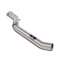 Tubo de conexión Sistema 100% de acero inoxidable, diámetro sobredimensionado Ø76 mm - para tubos de escape OEM - Solo kit compl