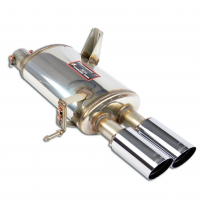 Silencioso trasero derecho "Racing" OO80 100% Stainless steel system, 2 x Ø70mm -> 2 x Ø65mm - Full kit only BMW E90 Sedan (S85
