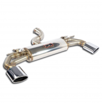 Rear exhaust con válvulas right - left 145x95 Escape central + silenciador trasero derecho-izquierdo AUDI RS3 8V Sedan QUATTRO 2