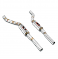 Kit tubos delanteros + silenciosos (Reemplaza catalizador) Sistema 100% Acero Inox, 2 x Ø63mm -> 2 x Ø60mm - Solo kit completo B