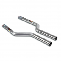 Kit tubo anterior derecho -izquierdo (Substitucion catalizador ) Sistema 100% Acero Inox, 2 x Ø63,5mm -> 2 x Ø60mm - Solo sistem