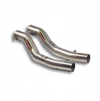 Kit tubos de conexión Sistema de doble tubo 100% de acero inoxidable, sobredimensionado 2 x Ø54 mm - Solo kit completo - Se debe