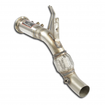 Downpipe(Subsituye filtro antiparticula) Tubo de bajada 100% acero inoxidable  Downpipe(Subsituye filtro antiparticula) SIN HOMO