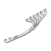 Colectores 100% Acero Inox (Volante a la izquierda) ALTERNATIVA: - Sistema 100% de acero inoxidable, 2 x Ø50 mm - Solo kit compl