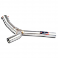 Tubo central "Y-Pipe" Sistema 100% de acero inoxidable, sobredimensionado Ø80 mm (también compatible con modelos con diferencial