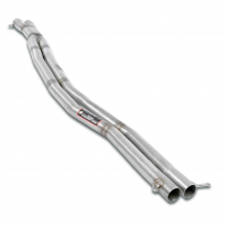 X-Pipe + Centre pipes Sistema 100% de acero inoxidable, 2 x Ø54 mm OPEL KADETT C GTE 2.0i 16v Gr.4 X-Pipe + Centre pipes SIN HOM