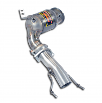Turbo Downpipe Kit Con Catalizador Metalico - Bmw F46 218i Gran Tourer 1.5t (Motor B38 - 136 Cv) 2015 -&gt; Supersprint